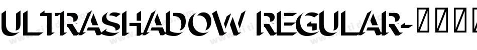UltraShadow Regular字体转换